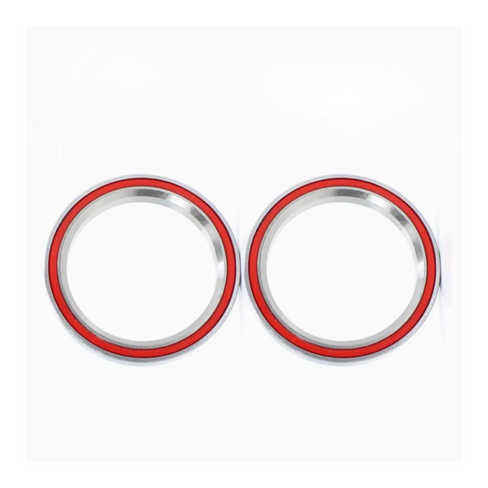 2-Piece Replacement 845 Angular-Contact Bicycle Bearings, 30.15 × 41.8 × 6.5 mm, 45/45
