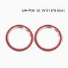 2-Piece Replacement 845 Angular-Contact Bicycle Bearings, 30.15 × 41.8 × 6.5 mm, 45/45 view 2