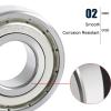 2-Piece Replacement 845 Angular-Contact Bicycle Bearings, 30.15 × 41.8 × 6.5 mm, 45/45 view 4