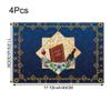 Ericetion 4-Piece Passover Star of David Placemats view 2
