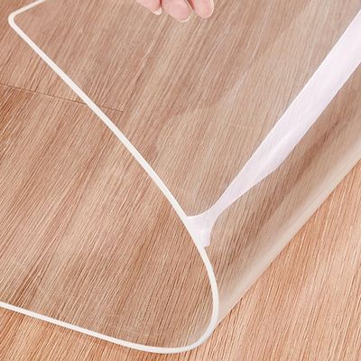 Transparent Chair Mat for Hardwood Floors, 1.5 mm PVC, 110 x 160 cm