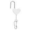 HOMSFOU 5-Piece Heart-Shaped Padlock Set with Keys view 2
