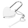 HOMSFOU 5-Piece Heart-Shaped Padlock Set with Keys view 4