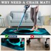 Desk Chair Mat for Hard Floors, 70 x 100 cm view 4