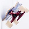 BESPORTBLE 3-Piece Acrylic Skateboard Wall Mount Rack Set view 2
