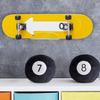 BESPORTBLE 3-Piece Acrylic Skateboard Wall Mount Rack Set view 4