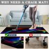 RxiBeFuw Office Chair Mat for Hardwood Floors and Carpets, Anti-Slip, Scratch-Resistant, 140 x 160 cm view 4