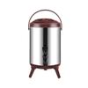 Hot Water Dispenser, Stainless Steel Insulated Beverage Container, Brown, 12 L view 1