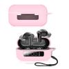 Protective Case for TOZO NC3 Hybrid Earbuds with Active Noise Cancellation, Soft Silicone, Waterproof, Dustproof and Scratch-Resistant, White view 1