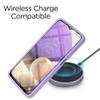 SLWYF Case Compatible with Samsung Galaxy A26, Built-In Screen Protector, 360° Protection, Shock-Resistant TPU Bumper, Clear, Violet view 4