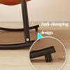 Rocking Chair for Living Room and Bedroom, Cream White view 4