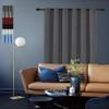 GOUSUN Blackout Curtain 130 x 120 cm, Dark Gray view 1