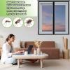 Magnetic Insect Screen Window 155 x 185 cm, White view 4