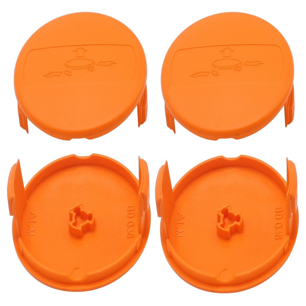 SECURA 4-Pack Protective Covers for Spool, Compatible with Black+Decker GL420XC Trimmer