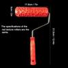 17.8 cm DIY Patterned Paint Roller, Decorative Embossed Texture Roller for Wall Painting (BK327R) view 2