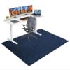Office Chair Floor Protection Mat for Hard Floors and Carpets, 100 x 130 cm view 1