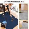 Office Chair Floor Protection Mat for Hard Floors and Carpets, 100 x 130 cm view 3