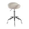 Saddle Stool – Height-Adjustable Rolling Stool with Casters view 1