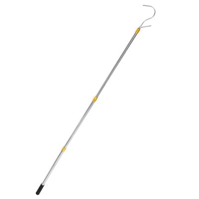 CHILDWEET Adjustable Stainless Steel Telescopic Pole with Hook for RV Awnings