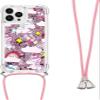 TQmchun Compatible with Samsung Galaxy A42 5G Case with Strap, Pink Pony view 3