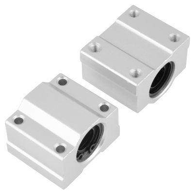 High-Rigidity SCS12UU Linear Bearing Block, Energy-Saving, for Woodworking, 4-Piece Set