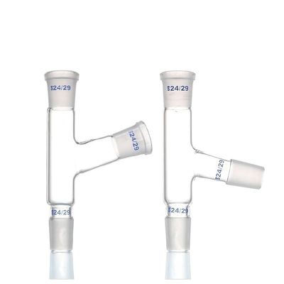 75° Distillation Head Glassware Laboratory Adapter, Connects Flask and Distillation Tube, 19/24/29 mm (J-021406)