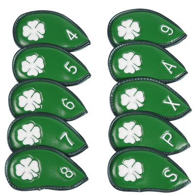10-Piece Golf Iron Head Cover Set