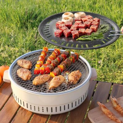 Portable Stainless Steel Charcoal Grill