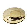 IBOWZ Round Brass Plate, Flat Sheet for Crafts view 3