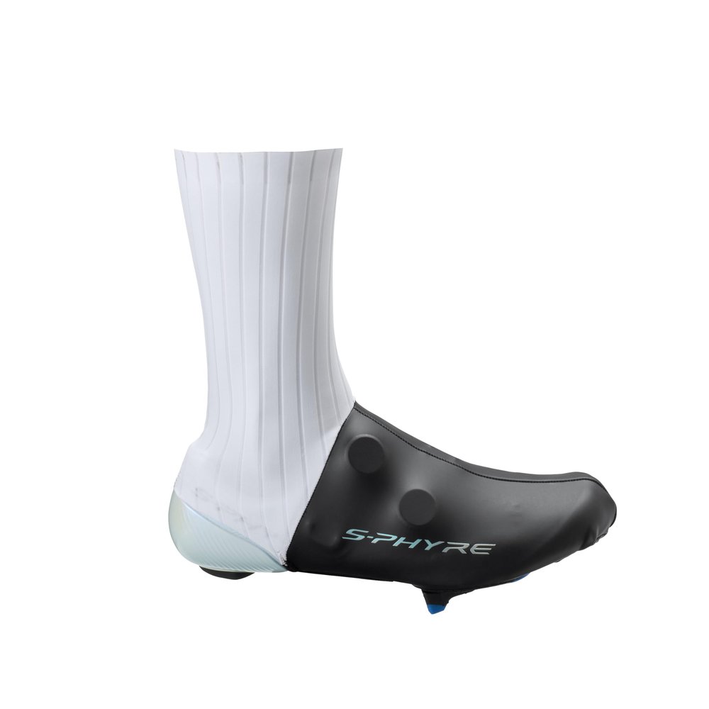 SHIMANO S-Phyre Flash Shoe Cover, White, M