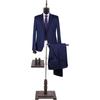 BESTXH 01 Men's Mannequin Torso with Wooden Arms, Adjustable Stand, Trouser Stand and Shoe Holder view 3