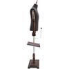 BESTXH 01 Men's Mannequin Torso with Wooden Arms, Adjustable Stand, Trouser Stand and Shoe Holder view 4