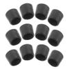 Homoyoyo 16-Piece Mini Foosball Rod End Caps, Black view 1