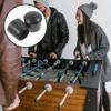 Homoyoyo 16-Piece Mini Foosball Rod End Caps, Black view 2