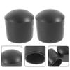 Homoyoyo 16-Piece Mini Foosball Rod End Caps, Black view 3