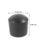 Homoyoyo 16-Piece Mini Foosball Rod End Caps, Black view 4