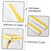 Happyyami Yellow Cotton Karate Belt for Taekwondo and Martial Arts view 3