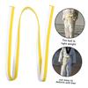 Happyyami Yellow Cotton Karate Belt for Taekwondo and Martial Arts view 4