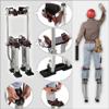 ERSINIAN Adjustable Aluminum Stilts for Painters, 18–40 in, with Safety Straps and Anti-Slip Feet view 2