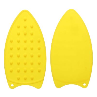 QUARKZMAN 2-Pack Silicone Iron Rest Mats, Heat-Resistant Ironing Board Mats