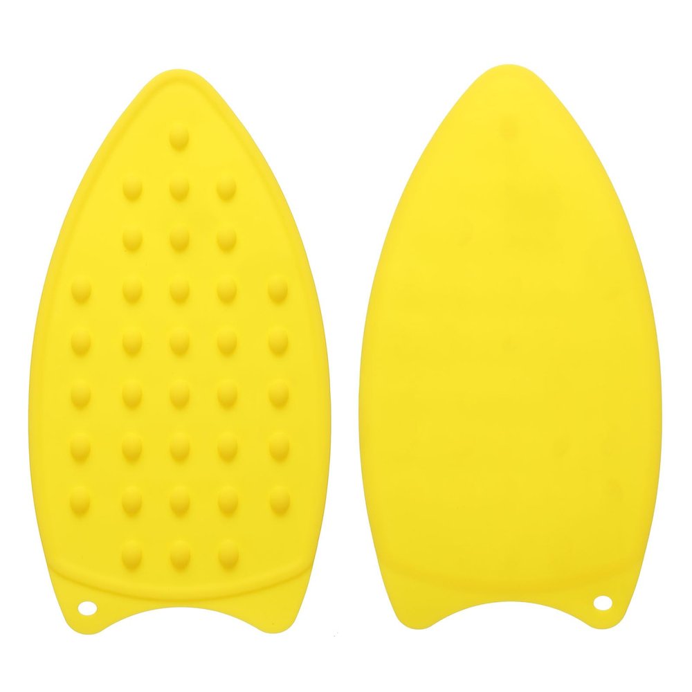 QUARKZMAN 2-Pack Silicone Iron Rest Mats, Heat-Resistant Ironing Board Mats
