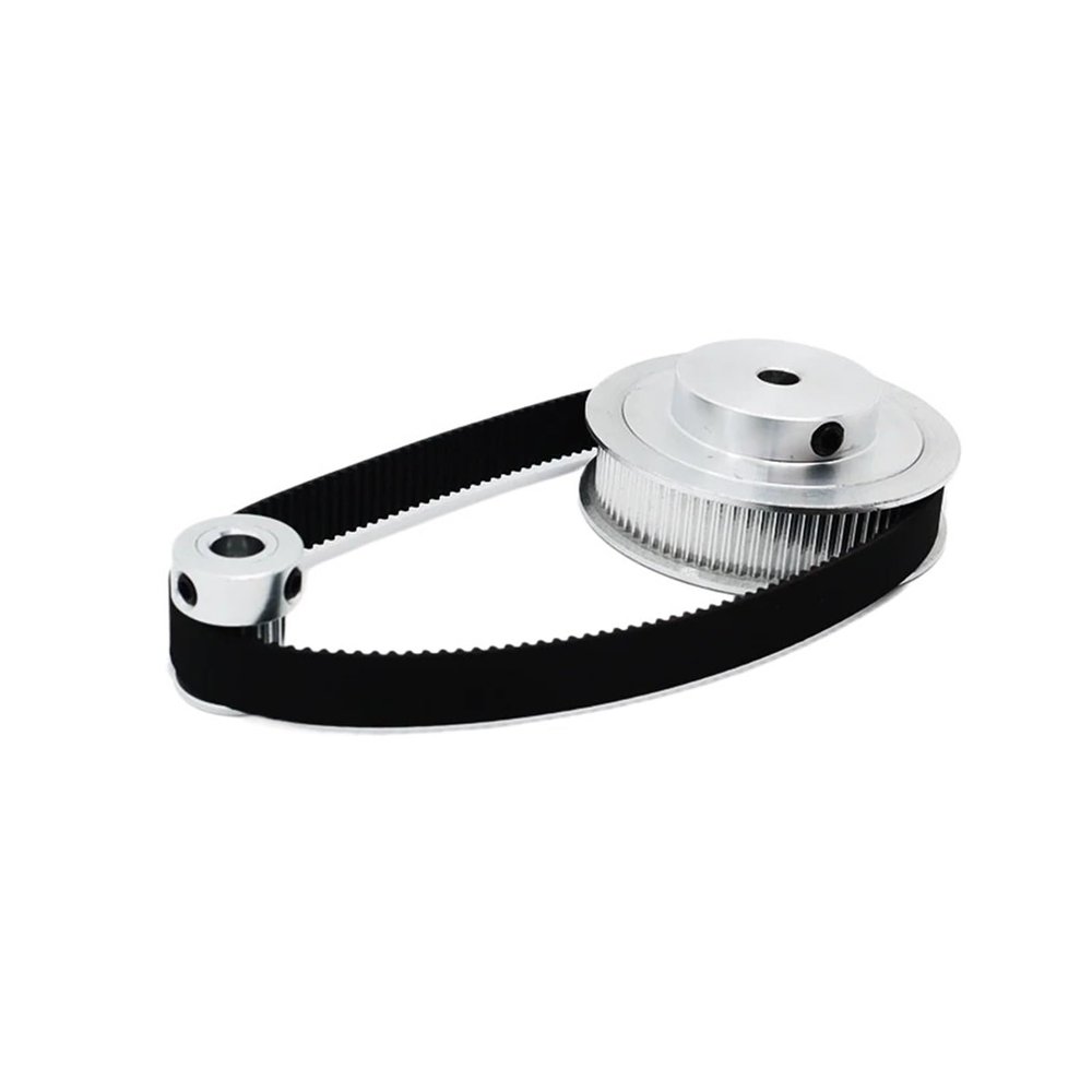 Aqxypas 80T/20T HTD3M Timing Pulley Set, 4:1 Ratio, 10 mm Belt, 12 mm Bore