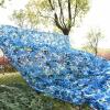 Suixtil Blue Camouflage Netting for Hunting, Shooting, Camping & Garden Decor (5 x 7 m / 16.4 x 22.9 ft) view 4