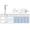 Locking Pin, Quick-Release Fastening Pin, 1-Piece VCN113, 14 mm Diameter, Stainless Steel Ball Head (VCN113 14 × 20 mm) view 2