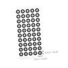 Reflective Markers for 3D Scanners, Black, 15 Sheets view 2
