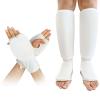 mioosho Shin Guards for Sport Boxing, Professional Muay Thai Shin Guards, Thick Leg and Foot Protectors, Protective Gear for Adults view 2