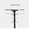 CWCQGH Adjustable Projector, Laptop & Tablet Floor Stand, up to 33.5 in, Black view 3