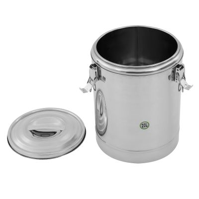 20L Insulated Stainless Steel Soup Bucket