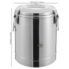 20L Insulated Stainless Steel Soup Bucket view 2