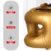 mioosho Full-Face Kickboxing Headgear, PU Leather, Comfortable, for Men and Adults view 3
